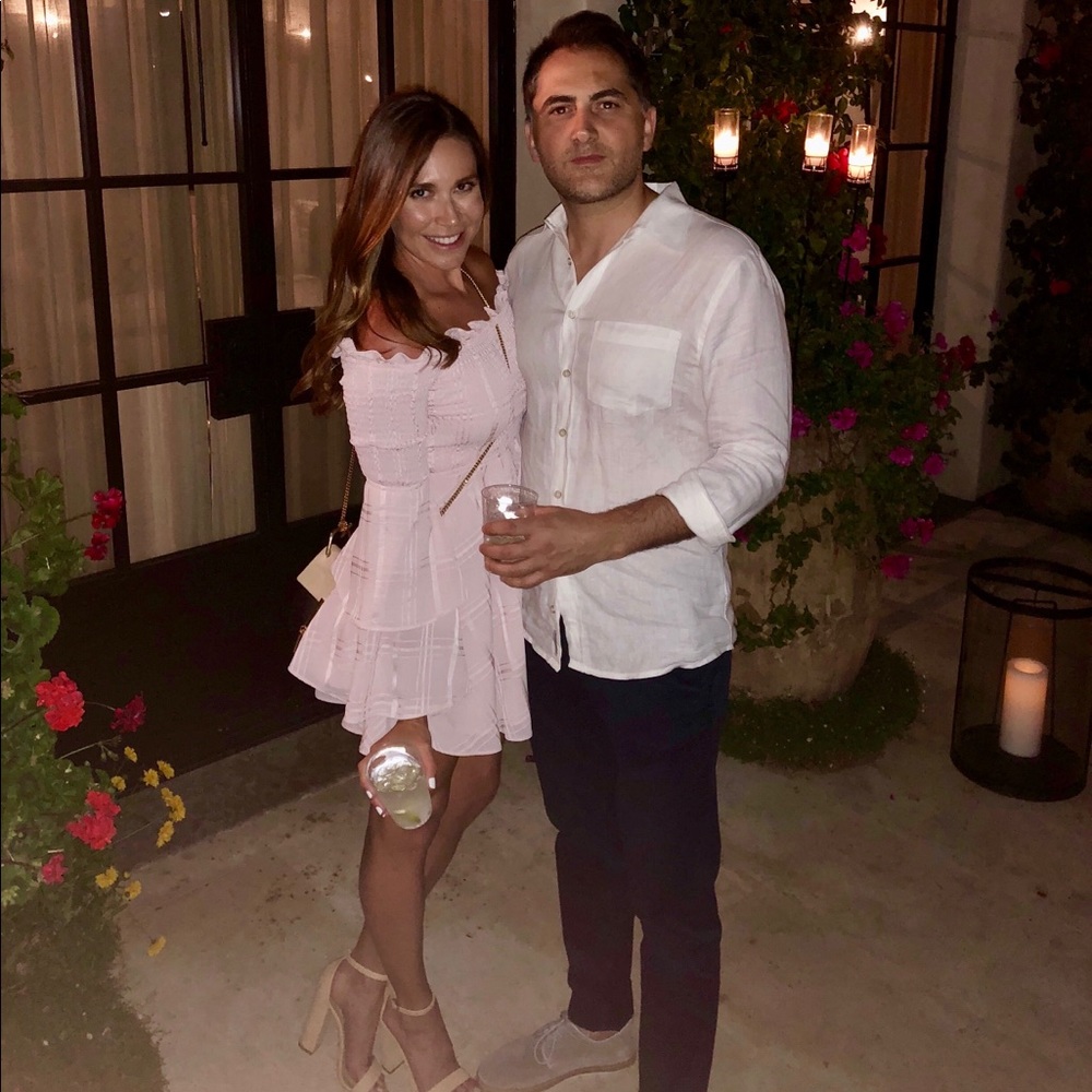 LPA pink dress size small